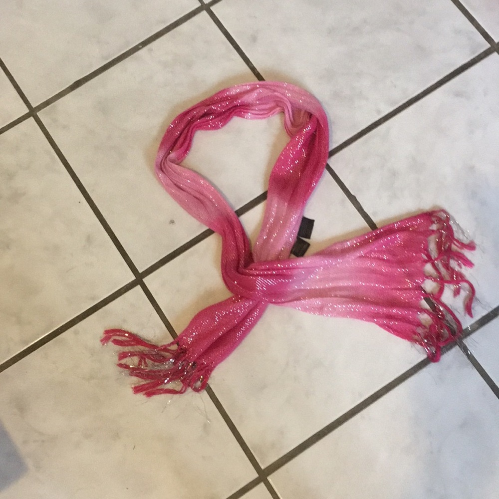 Sparkly Pink Scarf